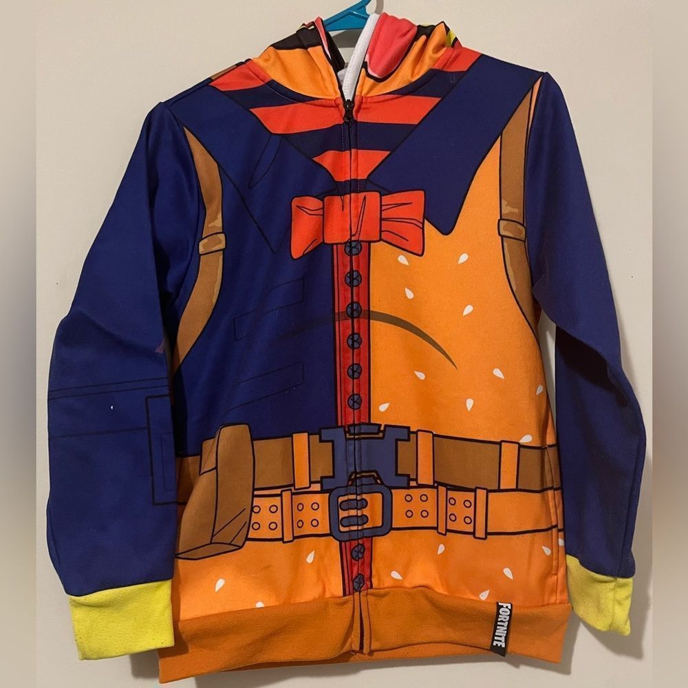 Fortnite Durr Burger Full Zip Hoodie